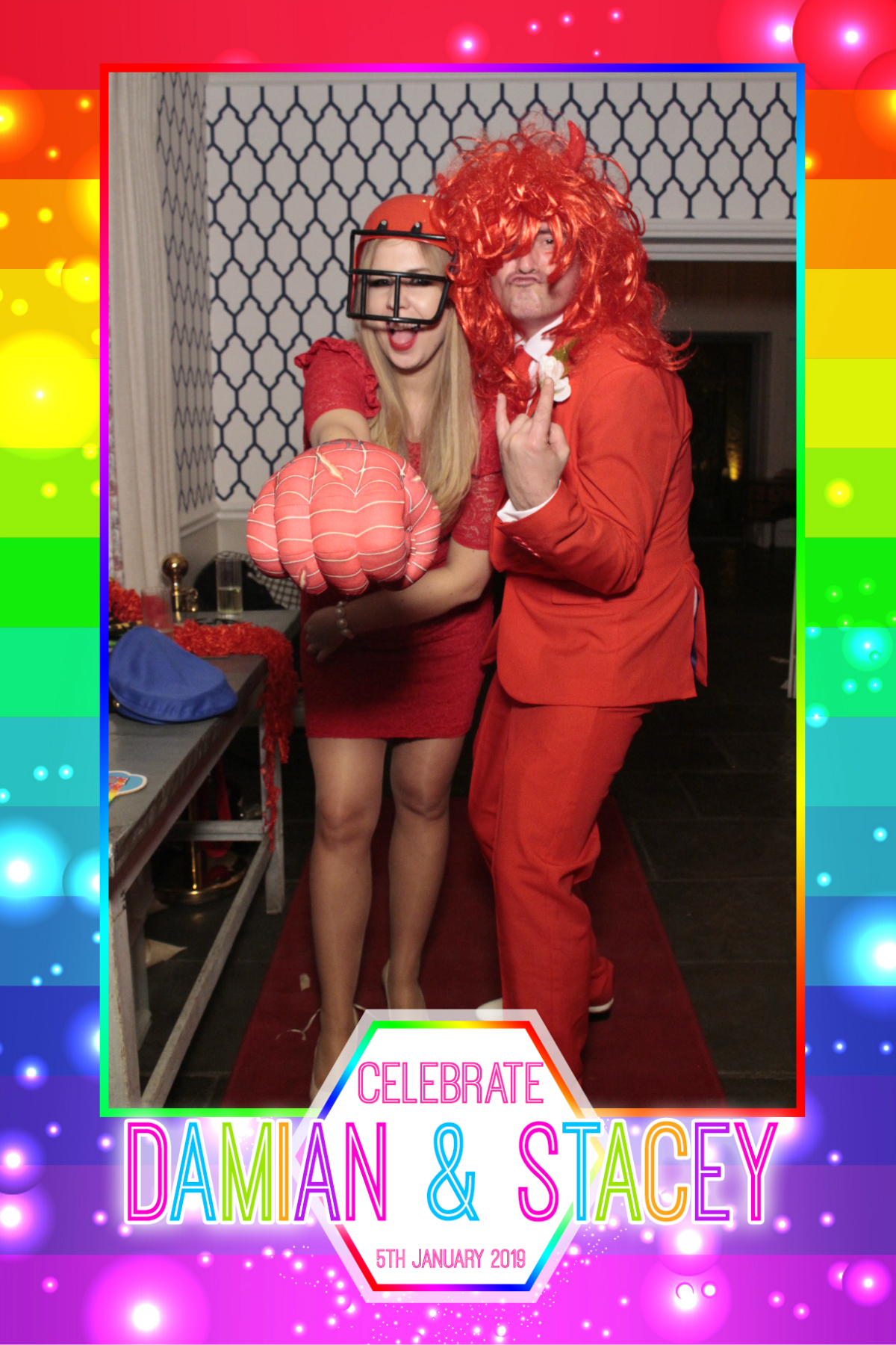 Damian and Stacey's Wedding | View more photos from the event at gallery.myphotoboothexperience.co.uk/u/MyPhotoBoothExperienceLtd/Damian-and-Staceys-Wedding